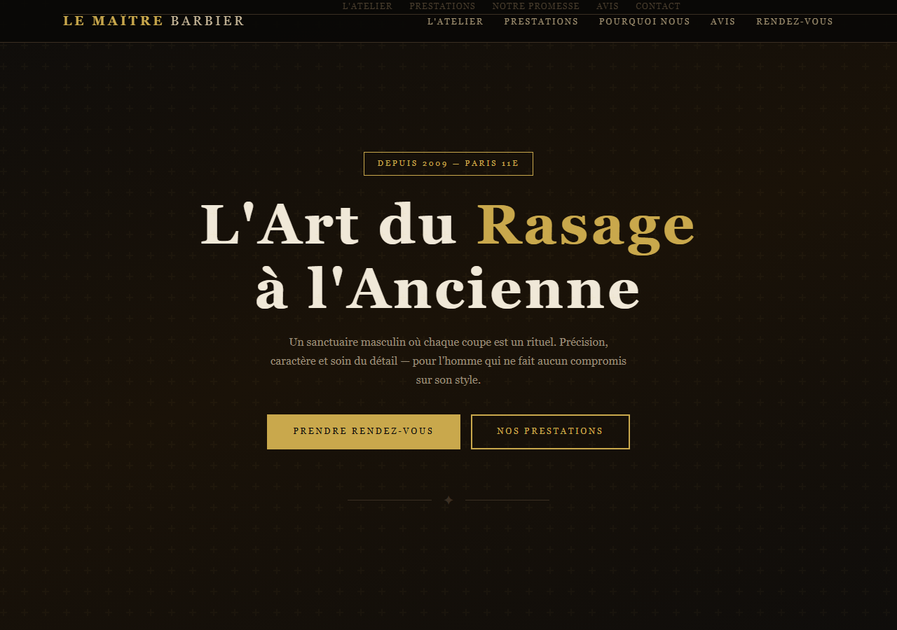 Template — Barbier