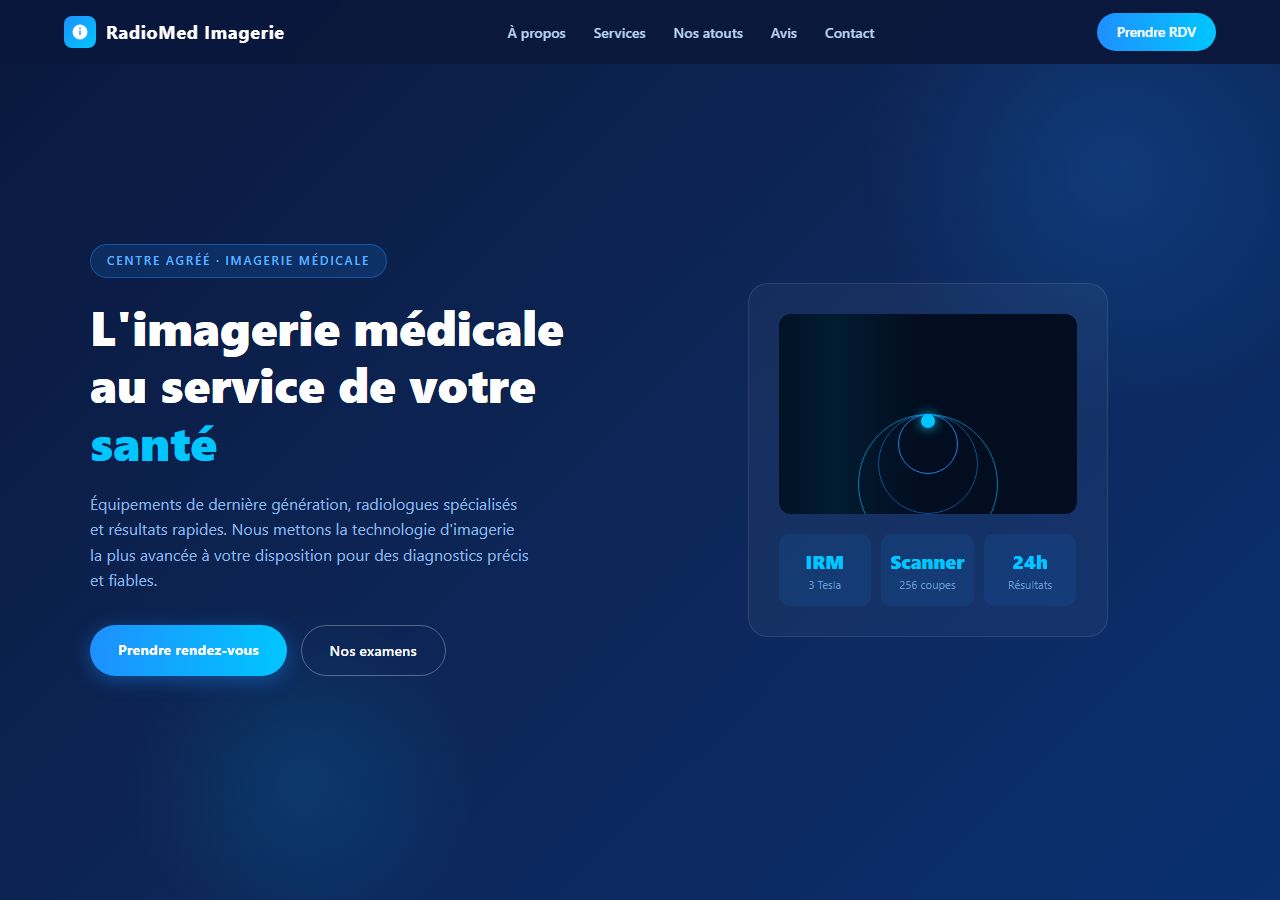 Template — Centre de radiologie