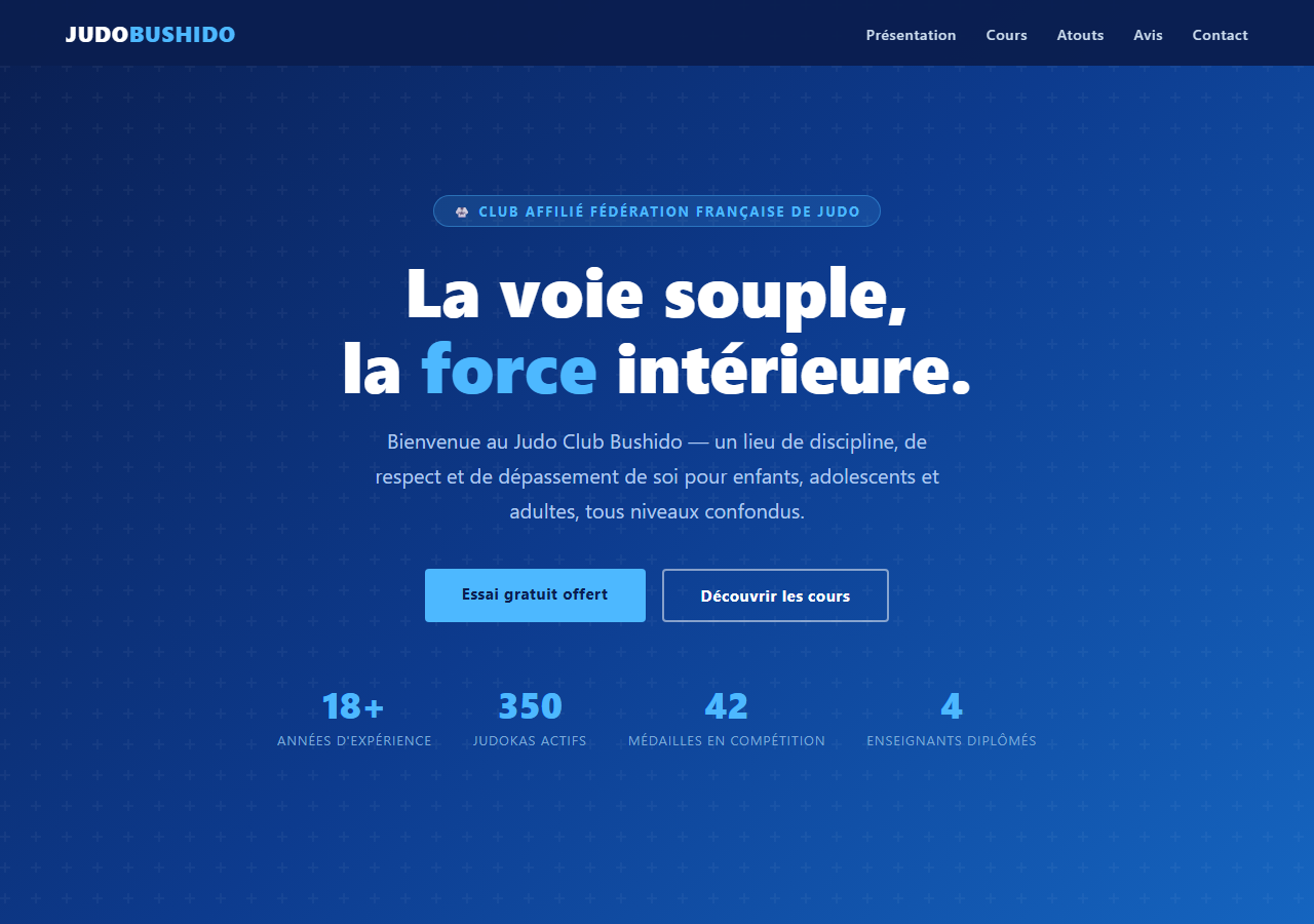 Template — Club de judo