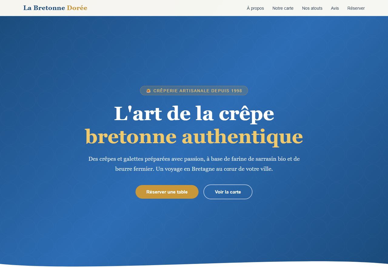 Template — Crêperie