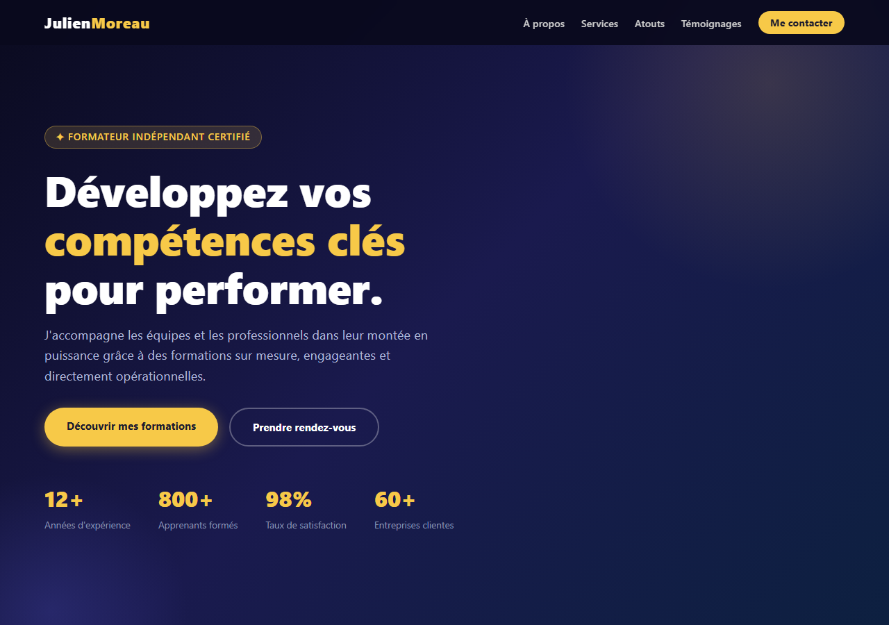 Template — Formateur indépendant