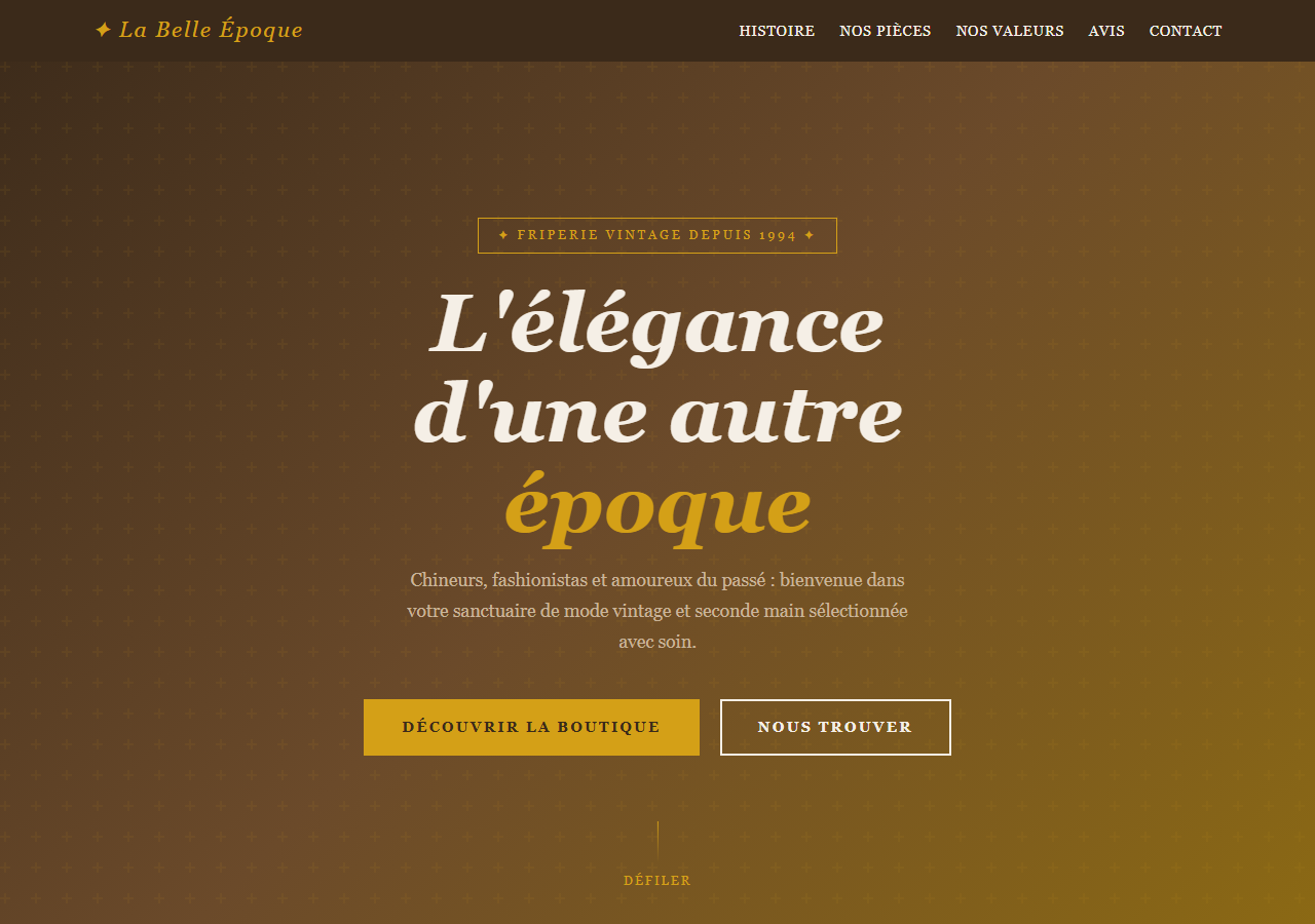 Template — Friperie vintage