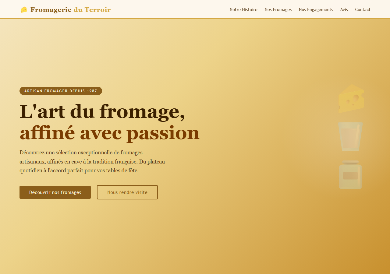 Template — Fromagerie