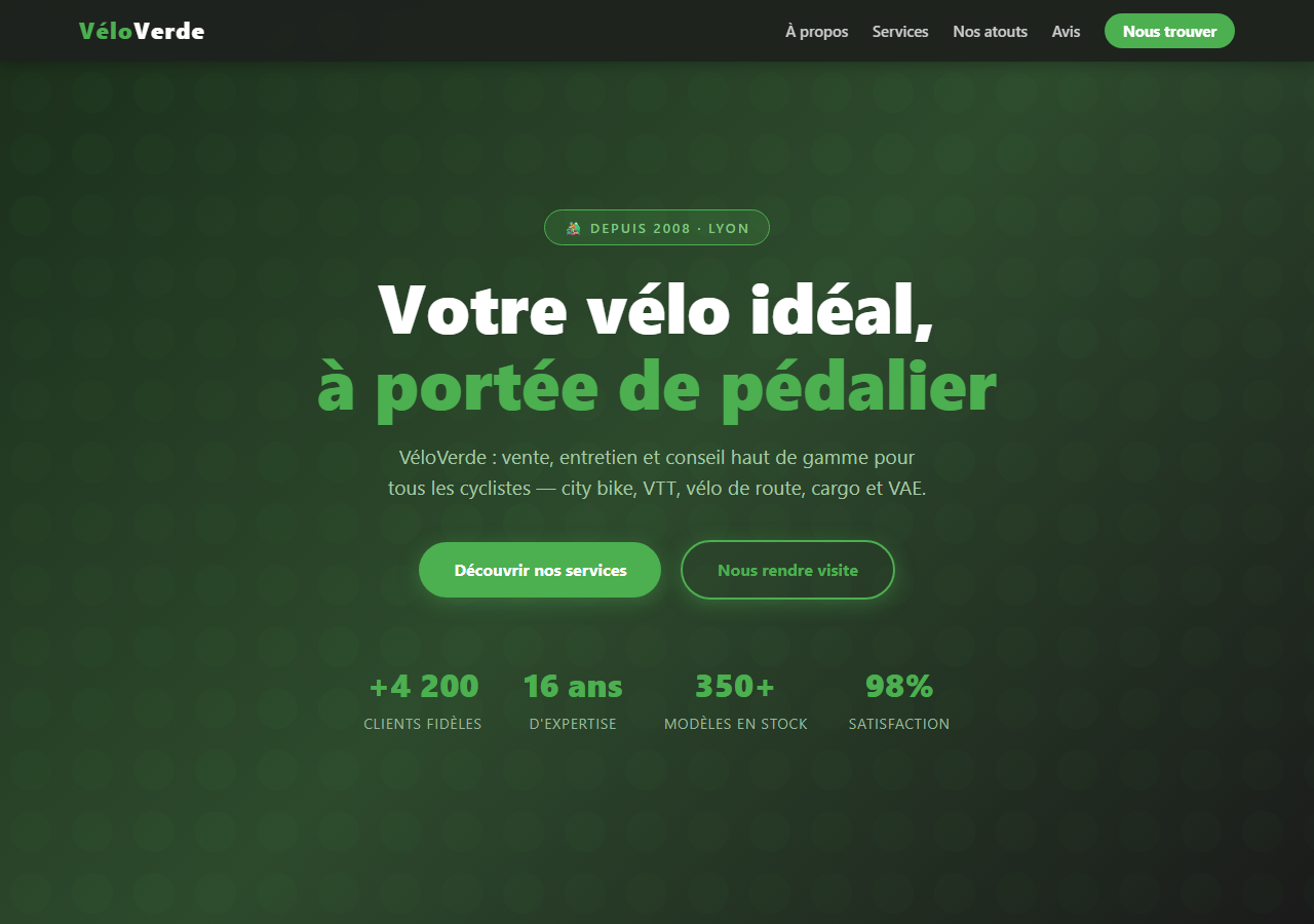 Template — Magasin de vélos