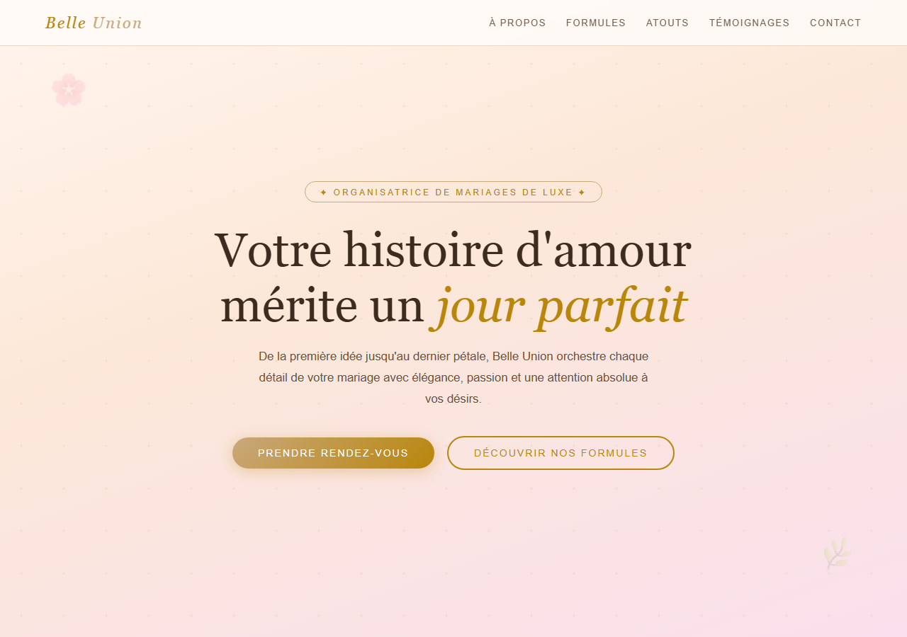 Template — Mariage