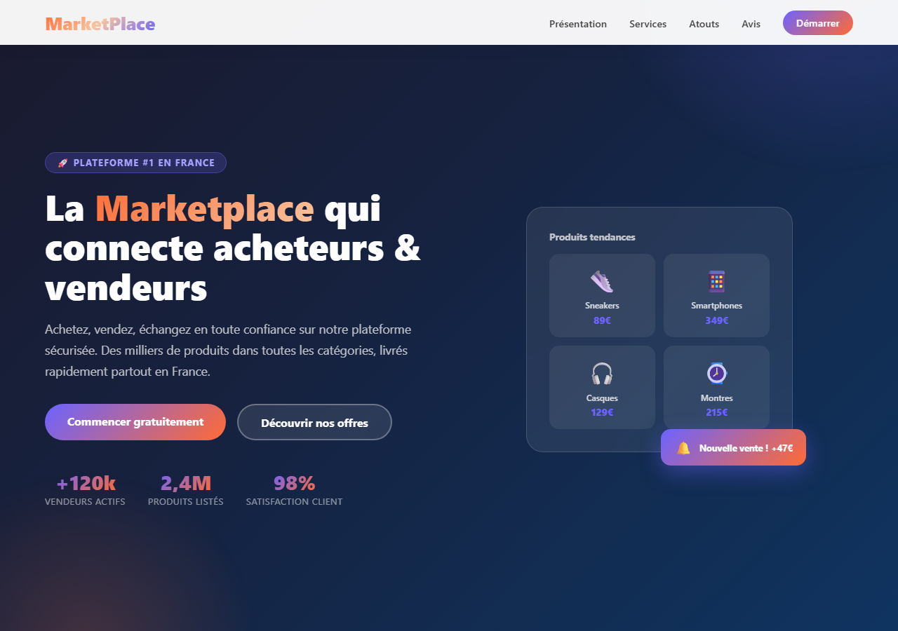 Template — Marketplace