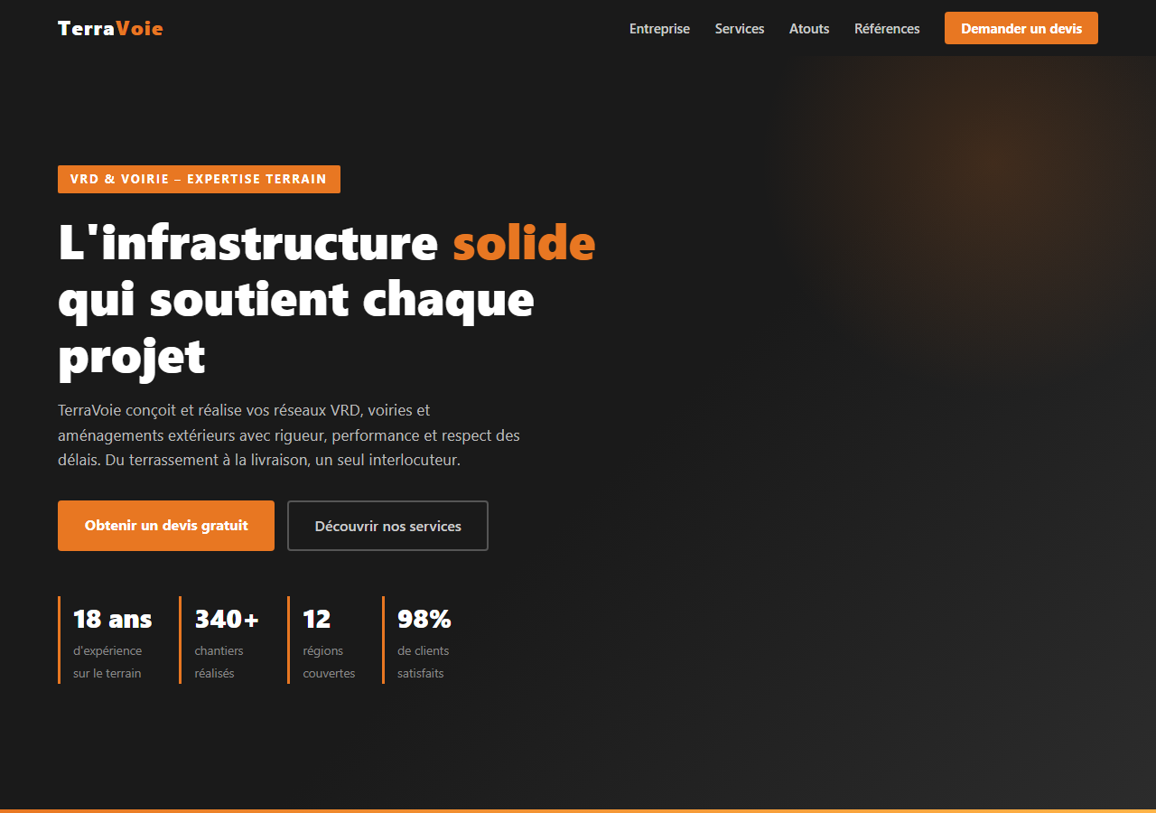Template — VRD & voirie
